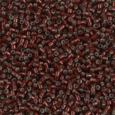 DB1685- 11/0 Silver Lined Glazed Dark Cranberry Miyuki Delica Beads (50 Gm, 250 Gm)