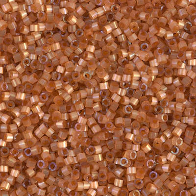 DB1804- 11/0 Dyed Topaz Silk Satin Miyuki Delica Beads (10 Gm, 50 Gm, 250 Gm)