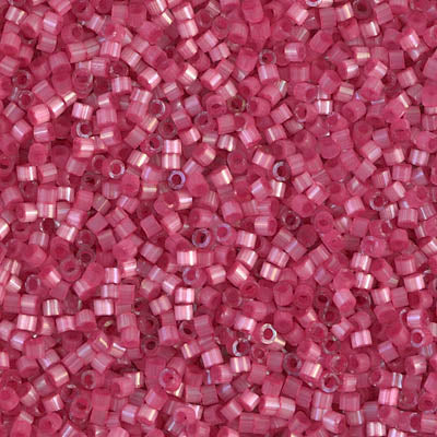 DB1807- 11/0 Dyed Rose Silk Satin Miyuki Delica Beads (50 Gm, 250 Gm)