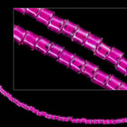 DB2037- 10/0 Luminous Hot Magenta Miyuki Delica Beads (10 Gm, 50 Gm, 250 Gm)