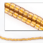 DB2043- 11/0 Luminous Almond Miyuki Delica Beads (50 Gm, 250 Gm)