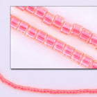 DB2051- 11/0 Luminous Poppy Red Miyuki Delica Beads (50 Gm, 250 Gm)