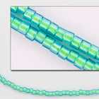 DB2053- 11/0 Luminous Mermaid Green Miyuki Delica Beads (50 Gm, 250 Gm)