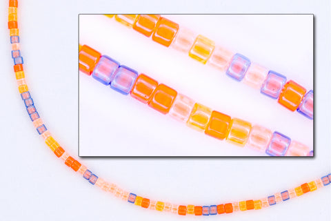 DB2062- 11/0 Luminous Mix #2 Miyuki Delica Beads (50 Gm, 250 Gm)