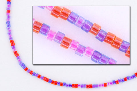 DB2065- 11/0 Luminous Mix #5 Miyuki Delica Beads (50 Gm, 250 Gm)