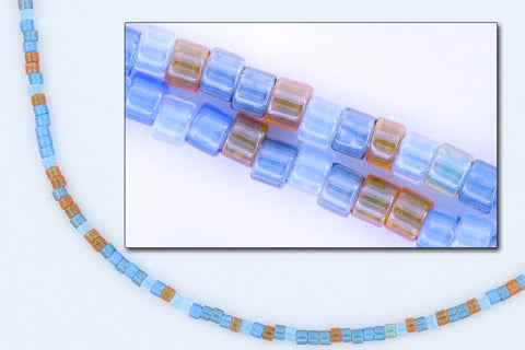 DB2068- 11/0 Luminous Mix #8 Miyuki Delica Beads (50 Gm, 250 Gm)