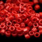 DB2354- 11/0 Duracoat Opaque Dyed Shanghai Red Miyuki Delica Beads (50 Gm, 250 Gm)