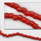 DB2354- 11/0 Duracoat Opaque Dyed Shanghai Red Miyuki Delica Beads (50 Gm, 250 Gm)