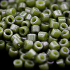 DB2357- 11/0 Duracoat Opaque Dyed Olive Miyuki Delica Beads (50 Gm, 250 Gm)