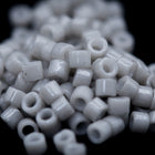 DB2366- 11/0 Duracoat Opaque Dyed Mist Gray Miyuki Delica Beads (50 Gm, 250 Gm)