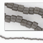 DB2368- 11/0 Duracoat Opaque Dyed Charcoal Miyuki Delica Beads (50 Gm, 250 Gm)
