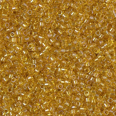 DB2372- 11/0 Inside Dyed Marigold Miyuki Delica Beads (50 Gm, 250 Gm)