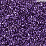 DB2510- 11/0 Duracoat Galvanized Lilac Night Miyuki Delica Beads (50 Gm, 250 Gm)