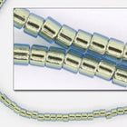 DB2523- 11/0 24 Kt. Gold Lined Light Blue Miyuki Delica Beads (50 Gm, 250 Gm)