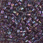 DBL1244- 8/0 Transparent Amethyst AB Miyuki Delica Beads (50 Gm, 250 Gm)