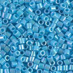 DBL164- 8/0 Opaque Turquoise AB Miyuki Delica Beads (50 Gm, 250 Gm)