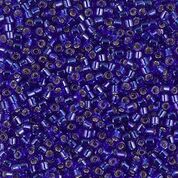 DBS047- 15/0 Silver Lined Cobalt Miyuki Delica Beads (5 Gm, 50 Gm, 250 Gm)