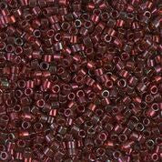 DB105- 10/0 Gold Luster Dark Red Miyuki Delica Beads (50 Gm, 250 Gm)