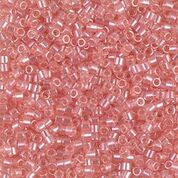 DB106- 10/0 Transparent Luster Pink Miyuki Delica Beads (50 Gm, 250 Gm)
