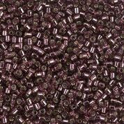 DB1204- 11/0 Silver Lined Dark Amethyst Miyuki Delica Beads (50 Gm, 250 Gm)
