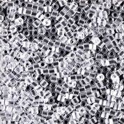 DBS141- 15/0 Transparent Crystal Miyuki Delica Beads (5 Gm, 50 Gm, 250 Gm)
