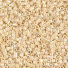 DB157- 10/0 Opaque Cream AB Miyuki Delica Beads (50 Gm, 250 Gm)