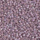 DB158- 10/0 Opaque Lilac AB Miyuki Delica Beads (50 Gm, 250 Gm)