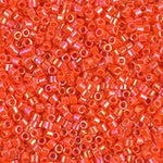 DB161- 11/0 Opaque Orange AB Miyuki Delica Beads (50 Gm, 250 Gm)