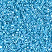 DB164- 10/0 Opaque Light Blue AB Miyuki Delica Beads (50 Gm, 250 Gm)