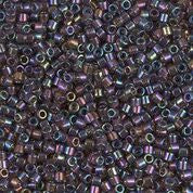 DB180- 10/0 Transparent Brown AB Miyuki Delica Beads (50 Gm, 250 Gm)
