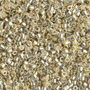 DB1831- 10/0 Duracoat Galvanized Silver Miyuki Delica Beads (10 Gm, 50 Gm, 250 Gm)