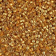 DB1833- 11/0 Duracoat Galvanized Yellow Gold Miyuki Delica Beads (50 Gm, 250 Gm)