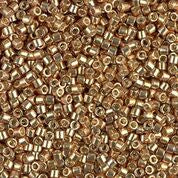 DB1834- 11/0 Duracoat Galvanized Champagne Miyuki Delica Beads (50 Gm, 250 Gm)