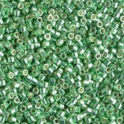 DB1844- 11/0 Duracoat Galvanized Dark Mint Green Miyuki Delica Beads (50 Gm, 250 Gm)