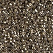 DB1852- 11/0 Duracoat Galvanized Pewter Miyuki Delica Beads (50 Gm, 250 Gm)