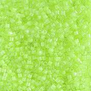 DB2031- 10/0 Luminous Lime Aid Miyuki Delica Beads (10 Gm, 50 Gm, 250 Gm)