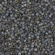 DBS307- 15/0 Matte Metallic Gray Miyuki Delica Beads (5 Gm, 50 Gm, 250 Gm)