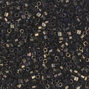 DB007- 10/0 Metallic Brown Iris Miyuki Delica Cut Beads (10 Gm, 50 Gm, 250 Gm)