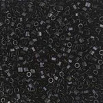 DB010- 11/0 Black Miyuki Delica Cut Beads (10 Gm, 50 Gm, 250 Gm)