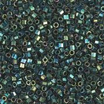 DB027- 11/0 Metallic Teal Iris Miyuki Delica Cut Beads (50 Gm, 250 Gm)