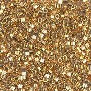 DB031- 10/0 24 Karat Gold Miyuki Delica Cut Beads (50 Gm, 250 Gm)