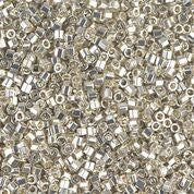DB035- 10/0 Galvanized Silver Miyuki Delica Cut Beads (50 Gm, 250 Gm)