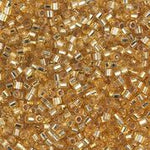 DB042- 10/0 Silver Lined Gold Miyuki Delica Cut Beads (50 Gm, 250 Gm)