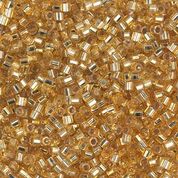 DB042- 10/0 Silver Lined Gold Miyuki Delica Cut Beads (50 Gm, 250 Gm)