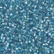 DB044- 10/0 Silver Lined Light Sapphire Miyuki Delica Cut Beads (50 Gm, 250 Gm)