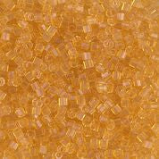 DB702- 10/0 Transparent Light Topaz Miyuki Delica Cut Beads (50 Gm, 250 Gm)