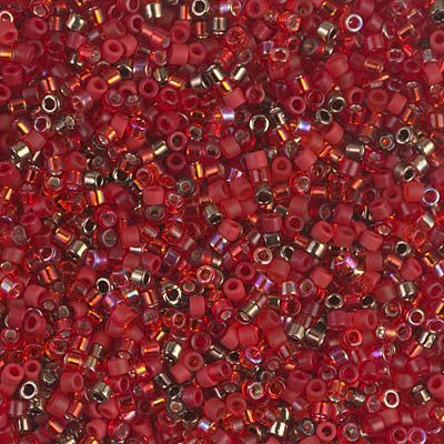 DBMIX-22- 11/0 Magma Mix Miyuki Delica Beads (50 Gm, 250 Gm)