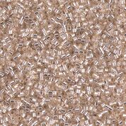 DB1203- 11/0 Silver Lined Pink Mist Miyuki Delica Beads (50 Gm, 250 Gm)