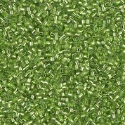 DB1206- 11/0 Silver Lined Lime Miyuki Delica Beads (50 Gm, 250 Gm)