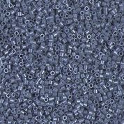 DBS267- 15/0 Opaque Blueberry Luster Miyuki Delica Beads (5 Gm, 50 Gm, 250 Gm)